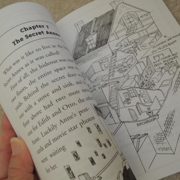 Lot 5 Who Was Books Louis Braille Elvis Neil Armstrong Anne Frank Milton Hershey - Picture 8 of 12